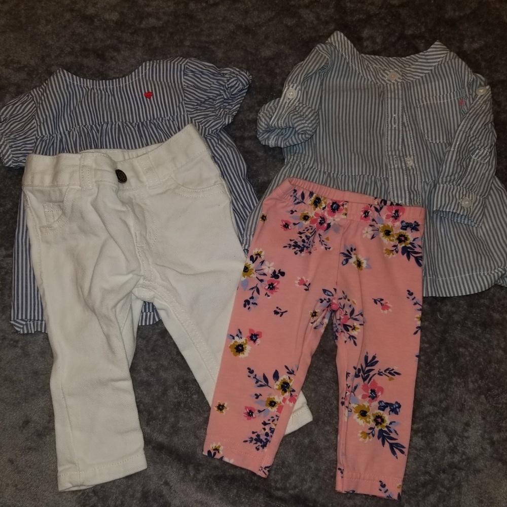 Baby Girl 2 piece outfits